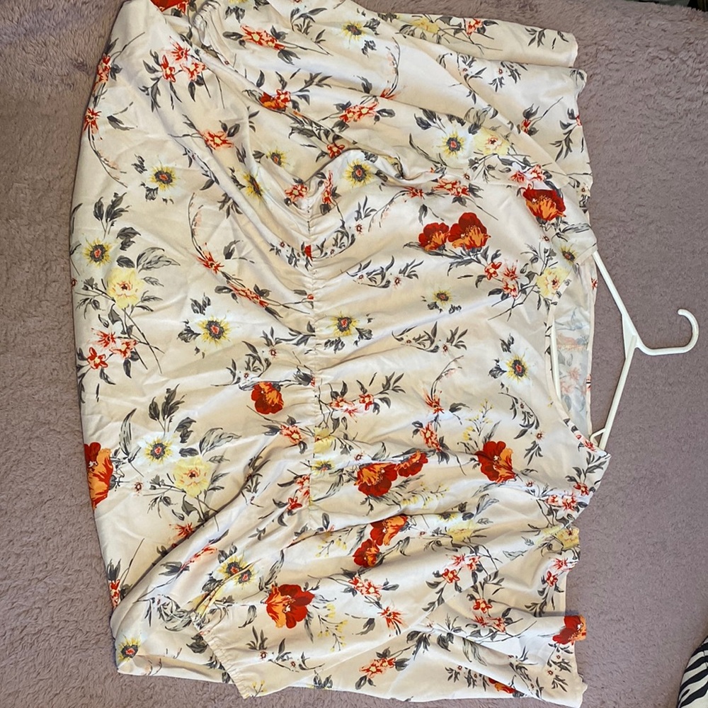 Long sleeve floral dress- Light weight